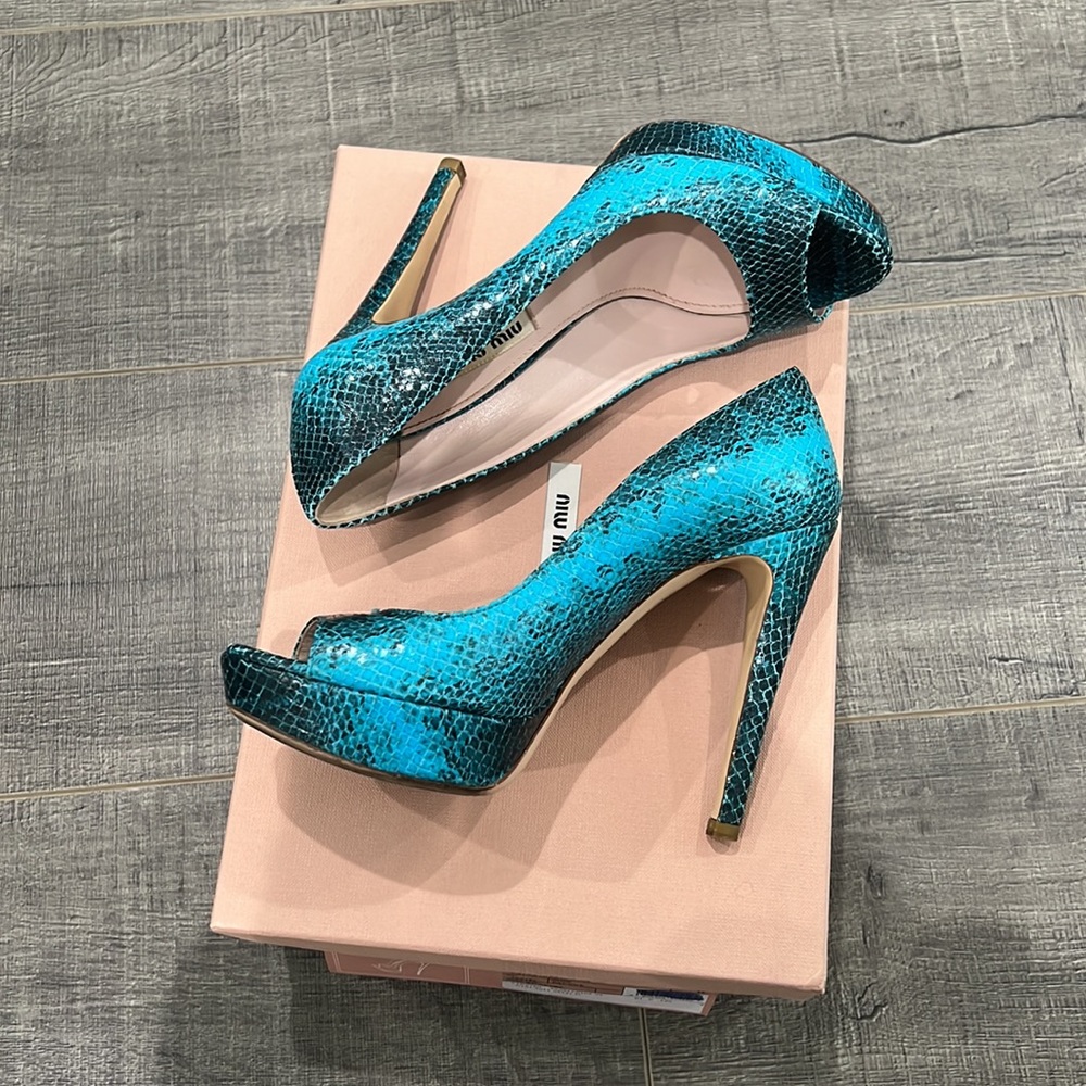 Miu Miu Open Toe Heels - image 1